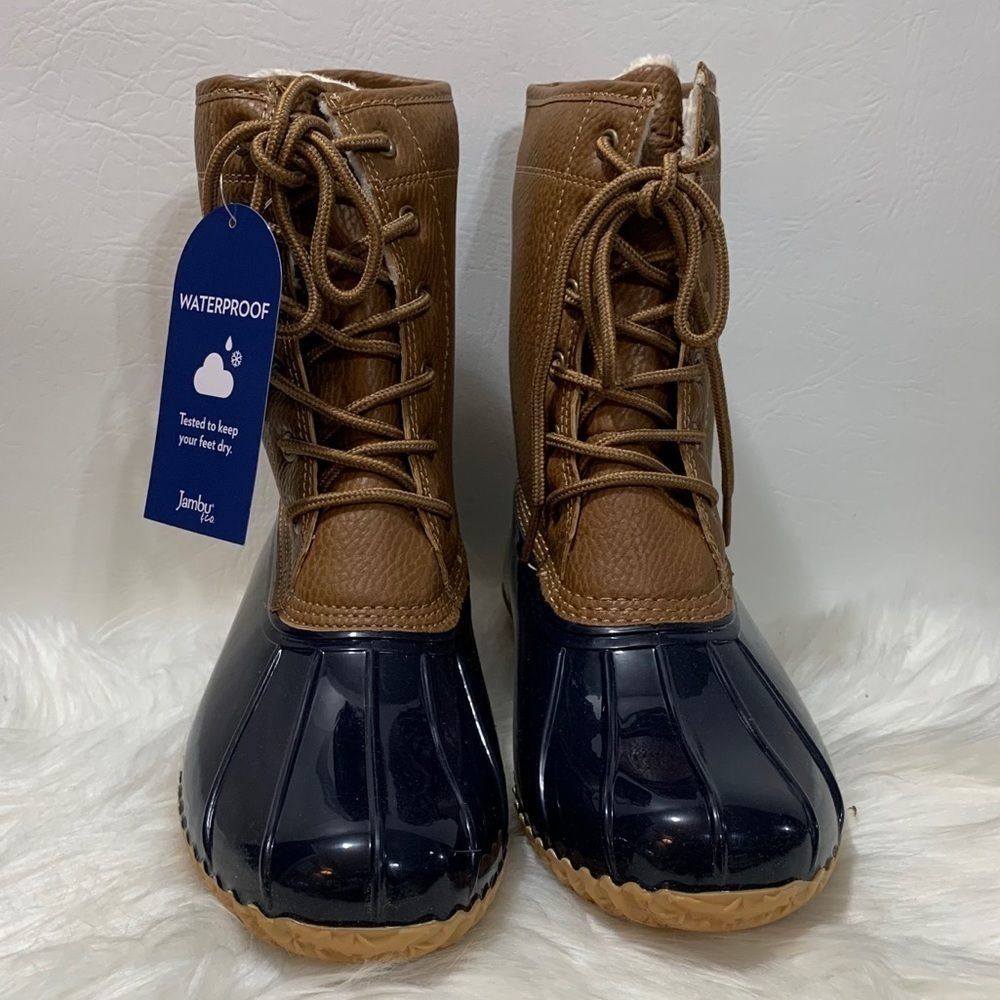 JBU by Jambu Maplewood Waterproof Duck Boot Navy